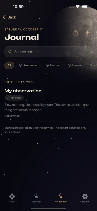 Journal history