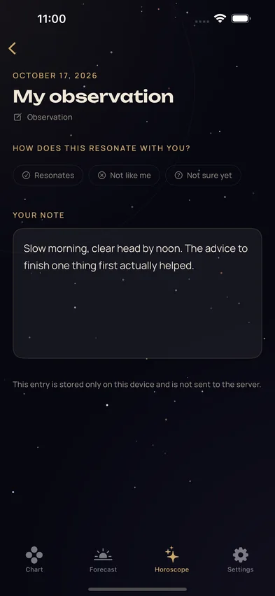 Moon ritual journal