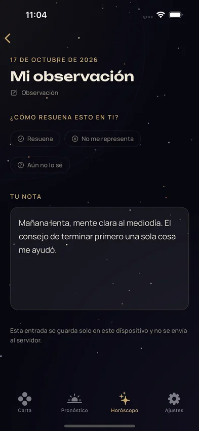 Diario lunar